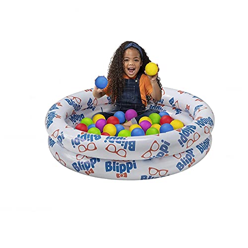 Blippi Mystery Ball Pit Adventure con 45 bolas y 5 sorpresas misteriosas