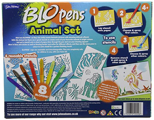 BLO Pens Animal Set - juego con 8 rotuladores