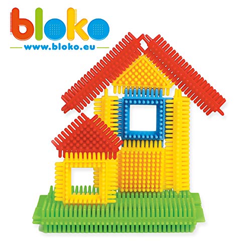 BLOKO Baril de 100 Placa Azul, Color, 232321 (MBI International 503552)