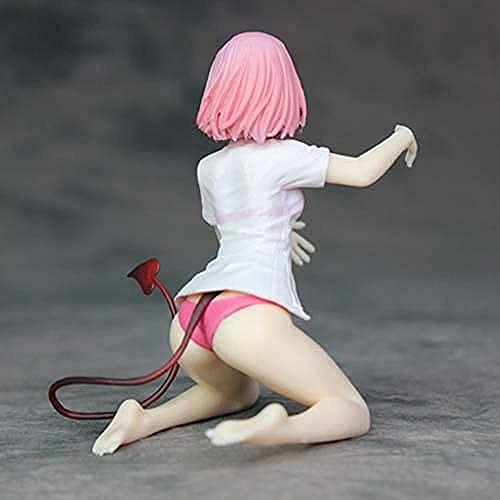 Bobli to Love-RU Momo Belia Deviluke Posición de la Rodilla GK Modelo Anime Carácter de la acción Muñecas Colecciones Anime Fan Juguetes La Mejor decoración Muñecas Hechas a Mano en CAJ