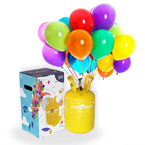 Bombona de Helio para Globos (hasta 20 globos de látex incluidos)