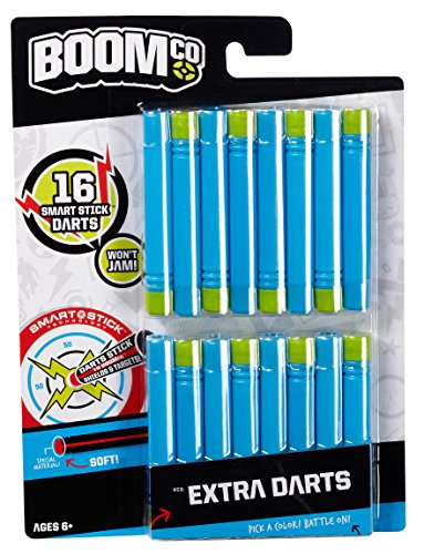 BOOMCO - Dardos Extra, Color Azul y Verde (Mattel BBR44)