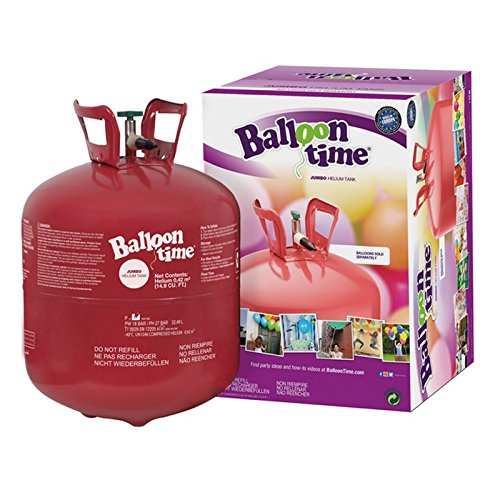 Botella de helio de 0,42 m3 para 50 globos