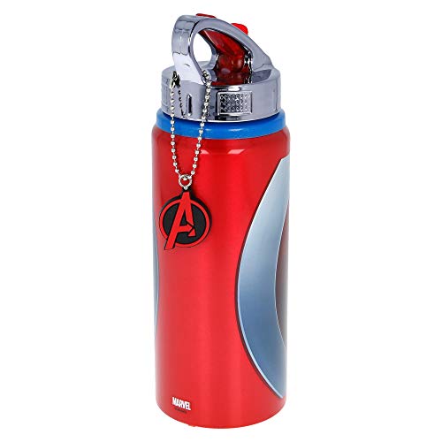 BOTELLA DEPORTIVA ALUMINIO 710 ML | AVENGERS SHIELD FASHION