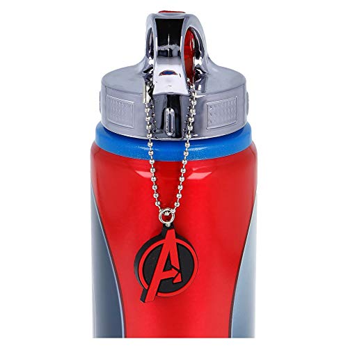 BOTELLA DEPORTIVA ALUMINIO 710 ML | AVENGERS SHIELD FASHION