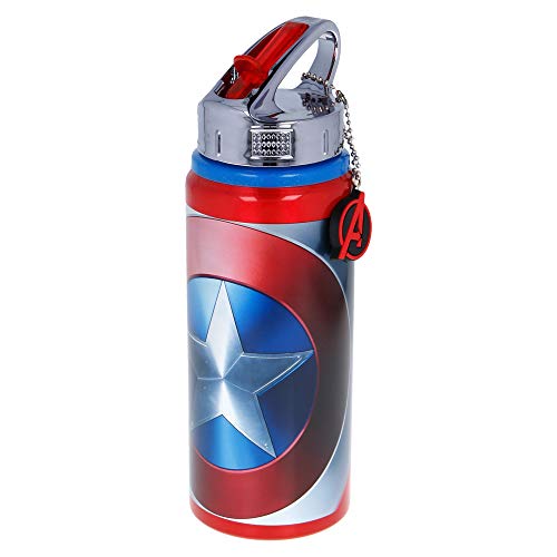 BOTELLA DEPORTIVA ALUMINIO 710 ML | AVENGERS SHIELD FASHION