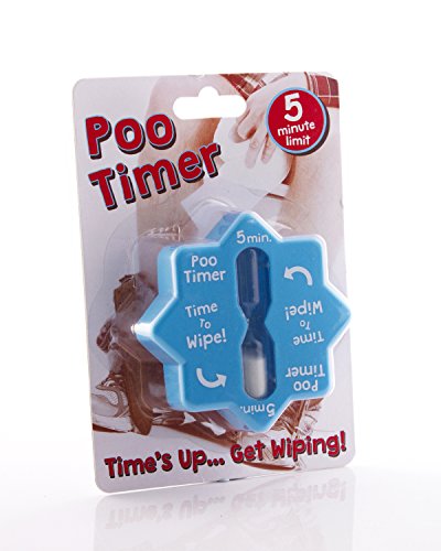 Boxer Gifts OT2054 Novelty Poo - Temporizador para Inodoro (8,5 x 8,5 x 3,5 cm)