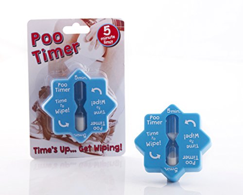 Boxer Gifts OT2054 Novelty Poo - Temporizador para Inodoro (8,5 x 8,5 x 3,5 cm)