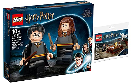 BRICKCOMPLETE Lego 76393 Harry Potter & Hermione Granger & 30420 Harry Potter & Hedwig Polybag