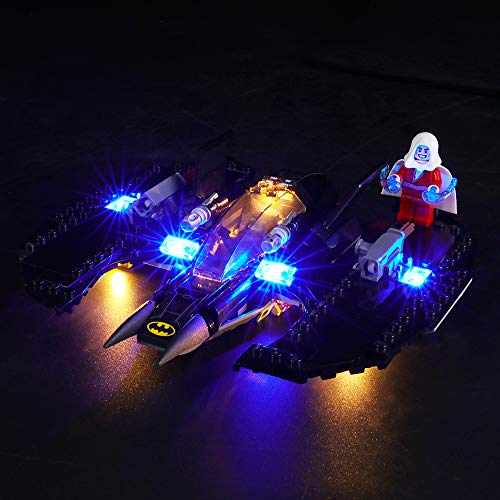 BRIKSMAX Kit de Iluminación Led para Lego Batman y el Asalto de Enigma,Compatible con Ladrillos de Construcción Lego Modelo 76120, Juego de Legos no Incluido