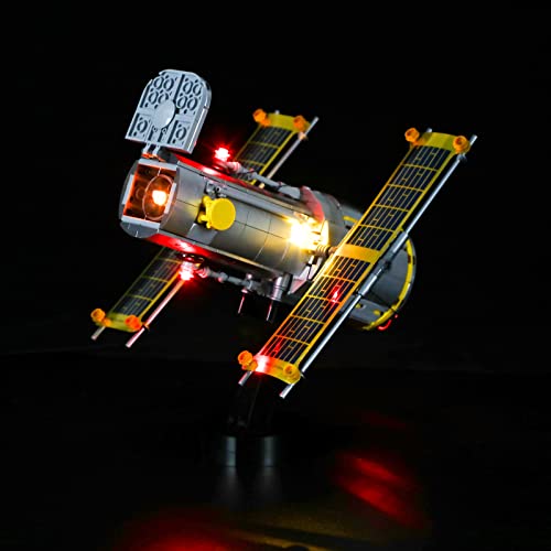 BRIKSMAX Kit de iluminación LED para Lego Creator Expert Transbordador Espacial Discovery de la NASA - Compatible con Lego 10283 Building Blocks Model- No incluir el Conjunto de Lego