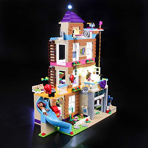 BRIKSMAX Kit de Iluminación Led para Lego Friends Casa de la Amistad, Compatible con Ladrillos de Construcción Lego Modelo 41340, Juego de Legos no Incluido