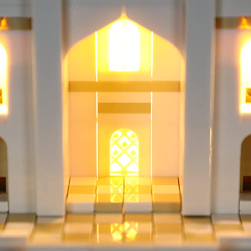 BRIKSMAX Kit di illuminazione a led per Lego Architecture Taj Mahal - Compatibile con Lego 21056 Modello di blocchi predefiniti- Non includere il Set Lego