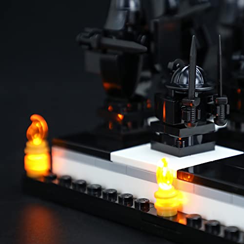 BRIKSMAX Kit di illuminazione a led per Lego Harry Potter La scacchiera di Hogwarts™ - Compatibile con Lego 76392 Modello di blocchi predefiniti- Non includere il Set Lego