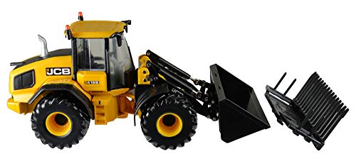 Britains JCB 419S 43223 - Cargador de Rueda, Juguete Deslizante Escala 1:32, Juguete Interactivo a Partir de 3 años, para Fans de réplicas fieles al Original.