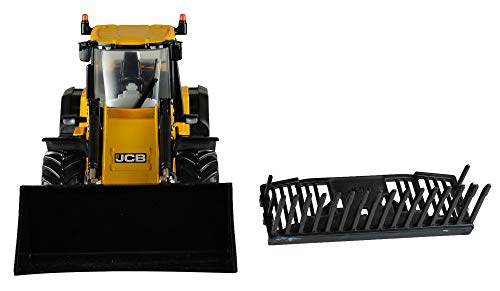 Britains JCB 419S 43223 - Cargador de Rueda, Juguete Deslizante Escala 1:32, Juguete Interactivo a Partir de 3 años, para Fans de réplicas fieles al Original.