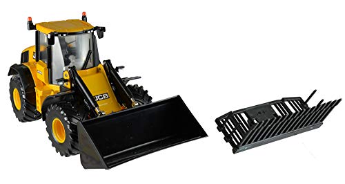 Britains JCB 419S 43223 - Cargador de Rueda, Juguete Deslizante Escala 1:32, Juguete Interactivo a Partir de 3 años, para Fans de réplicas fieles al Original.