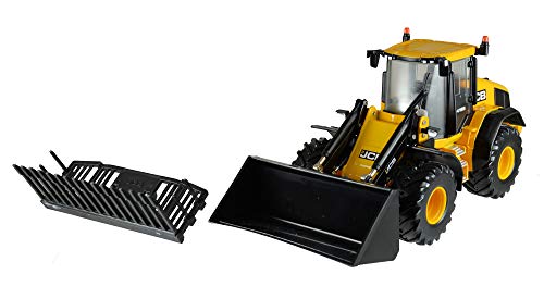 Britains JCB 419S 43223 - Cargador de Rueda, Juguete Deslizante Escala 1:32, Juguete Interactivo a Partir de 3 años, para Fans de réplicas fieles al Original.