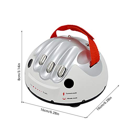 BSTQC juego cerebral, Mini detector de mentira ajustable polígrafo choque eléctrico juguete divertido juego de mesa