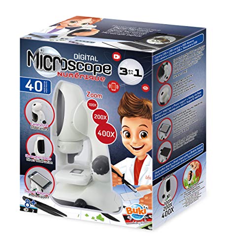 Buki France- Microscopio Video 3 en 1, Color (MR700) , color/modelo surtido