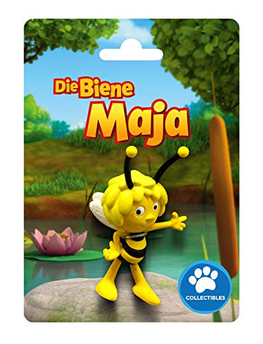 Bullyland 43420 - Figura de Juego, Maya la Abeja, Aprox. 6 cm de Altura, Figura Pintada a Mano, sin PVC, para Que los niños jueguen con la imaginación