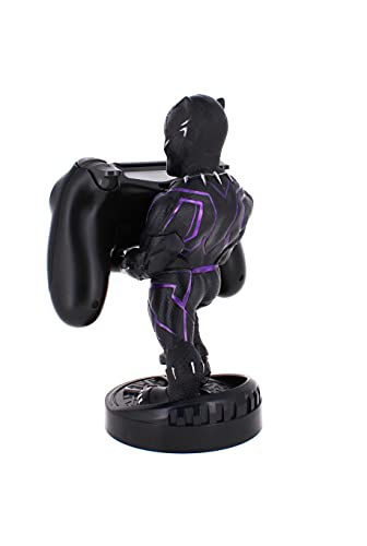 Cable guy Black Panther,soporte de sujeción y carga para mando de consola y smartphone con tu personaje favorito con licencia de Marvel Avengers Endgame.Producto con licencia oficial.Exquisite Gaming