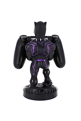 Cable guy Black Panther,soporte de sujeción y carga para mando de consola y smartphone con tu personaje favorito con licencia de Marvel Avengers Endgame.Producto con licencia oficial.Exquisite Gaming