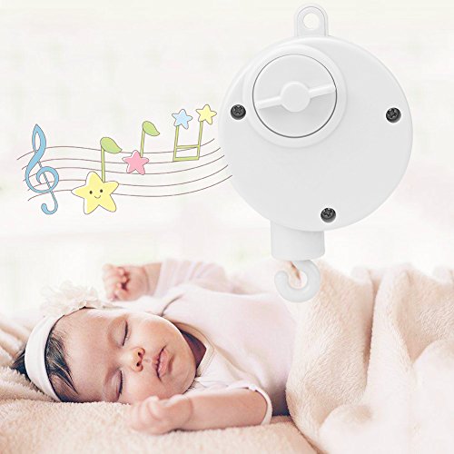 Caja Musica Giratoria Bebé Musical Cuna Móviles Juguetes Bebé Cama Campana Juguetes Infantil Caja de música mecánica Juguetes colgantes recién nacidos de la melodía para la cuna de la cama del pesebre