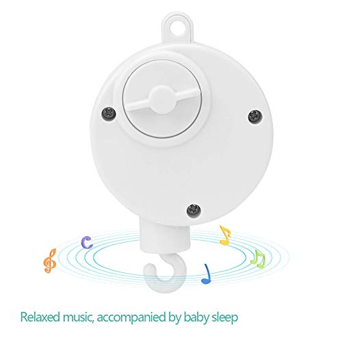 Caja Musica Giratoria Bebé Musical Cuna Móviles Juguetes Bebé Cama Campana Juguetes Infantil Caja de música mecánica Juguetes colgantes recién nacidos de la melodía para la cuna de la cama del pesebre