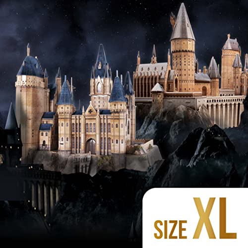 Castillo de Hogwarts XL - Puzzle 3D Harry Potter 2 en 1, Puzzles 3D, Maquetas para Construir Adultos, Regalos para Niños, Decoracion Habitacion, 430 Piezas