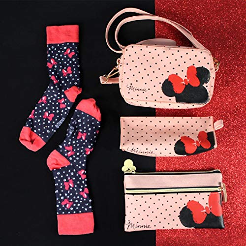 CERDÁ LIFE'S LITTLE MOMENTS, Estuche Plano Alargado Minnie Mouse-Licencia Oficial Disney Niñas, Multicolor, M