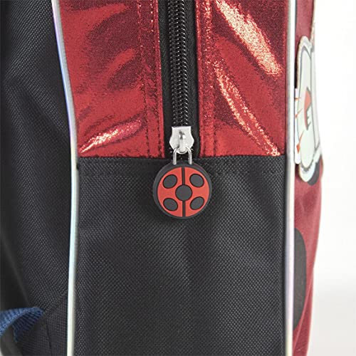 CERDÁ LIFE'S LITTLE MOMENTS, Mochila 3D de Lady Bug-Licencia Oficial Disney para Niñas, Rojo, Edad recomendada-de 2 a 6 años