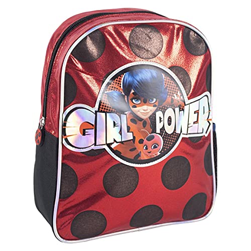 CERDÁ LIFE'S LITTLE MOMENTS, Mochila 3D de Lady Bug-Licencia Oficial Disney para Niñas, Rojo, Edad recomendada-de 2 a 6 años