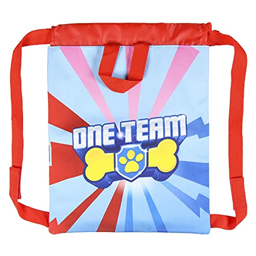 Cerdá, Saquito Guardería de Paw Patrol-Licencia Oficial Nickelodeon Studios Unisex niños, Multicolor, 270X330MM