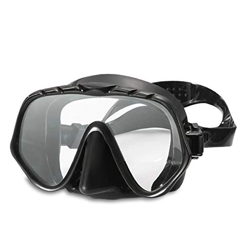 Cestbon Snorkel Snorkel máscara de Gafas Anti-vaho y seco Snorkel Incl,Negro