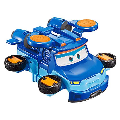 CFKAH Super Wings Juguetes de deformación Regalo De Niño Robot De Deformación Aeronave Coche Navidad Cumpleaños Año Nuevo Regalo Plano Deformado 5 Inch Nuevo Personaje Leo