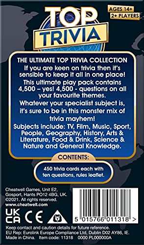 Cheatwell Games Top Trivia Ultimate