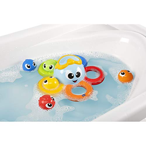 Chicco - Juego de baño Billy el pulpo, multicolor , color/modelo surtido