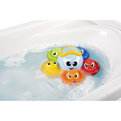 Chicco - Juego de baño Billy el pulpo, multicolor , color/modelo surtido