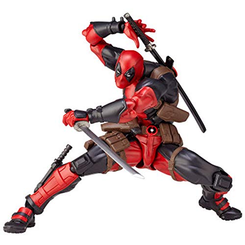 CHUNQING 15CM Móvil De La Muñeca De Juguete De Modelo Deadpool Estatua De Los Niños