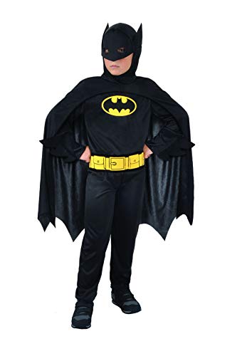 Ciao 11670.8-10 Batman Dark Knight - Disfraz de Batman para Niños (Talla 8-10 Años), Color