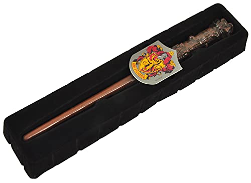 Ciao- Harry Potter's Wand (30cm) with Gryffindor Crest in Gift Box Potter, Color brown (20192)