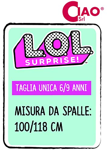 Ciao L.o.l. Surprise Disfraces, Multicolor, 6-9 años para Mujer