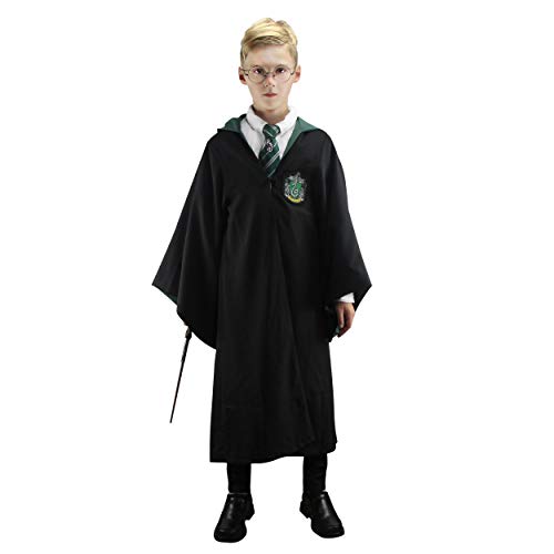 Cinereplicas Harry Potter - Capa - Oficial Niños 8-10 años (XS), Slytherin