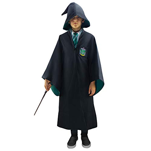 Cinereplicas Harry Potter - Capa - Oficial Niños 8-10 años (XS), Slytherin