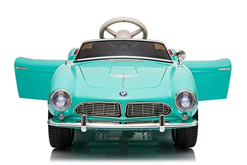 Clásico BMW507 Licenciado 12V 7A Batería Paseo Eléctrico En Coche De Juguete Con Ruedas EVA (AQUA)