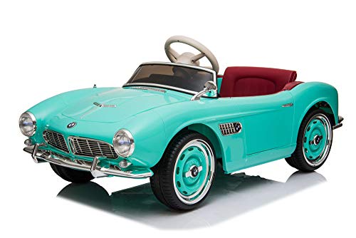 Clásico BMW507 Licenciado 12V 7A Batería Paseo Eléctrico En Coche De Juguete Con Ruedas EVA (AQUA)