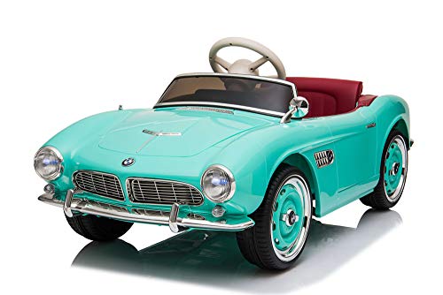 Clásico BMW507 Licenciado 12V 7A Batería Paseo Eléctrico En Coche De Juguete Con Ruedas EVA (AQUA)