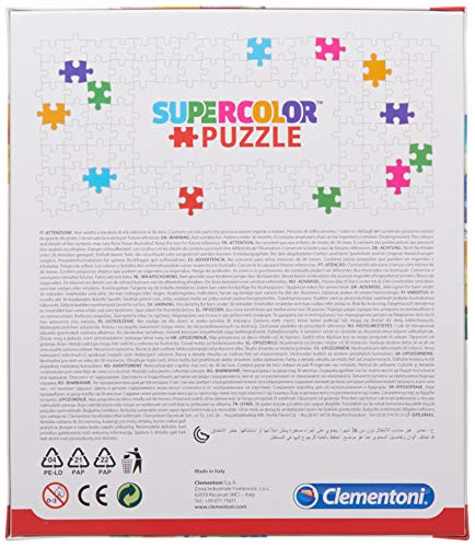 Clementoni 2 Puzzles 20 Piezas Dinosaurios, Multicolor (24755.4)