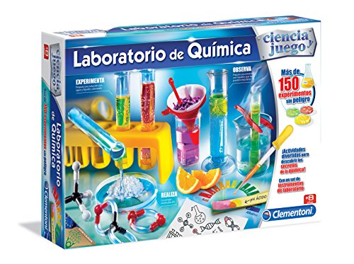 Clementoni-55082 - Laboratorio de Quimica - juego científico a partir de 8 años